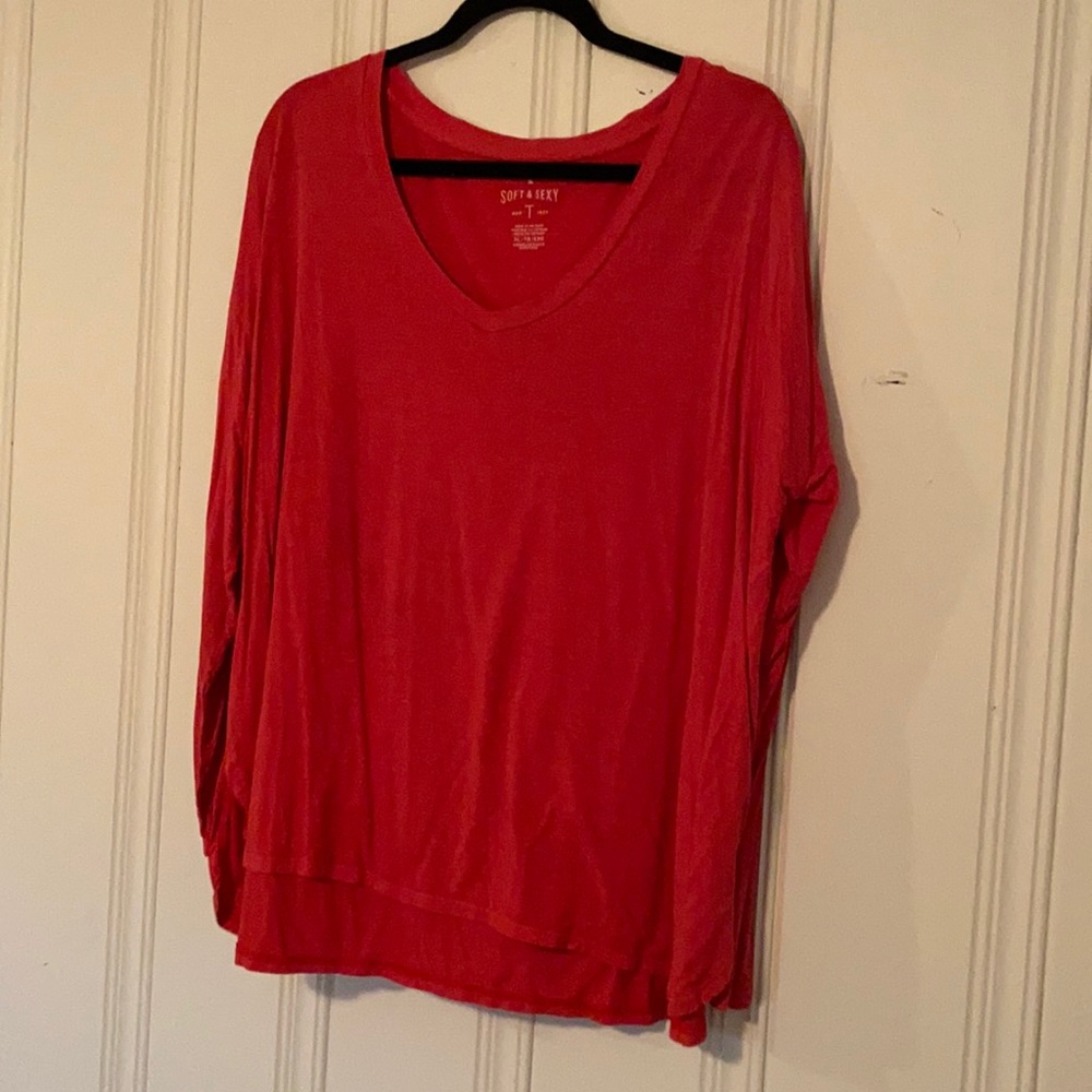 Beautiful AEO Soft&Sexy Ling Sleeve T Sz XL